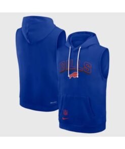 Buffalo Bills Sideline Sleeveless Hoodie