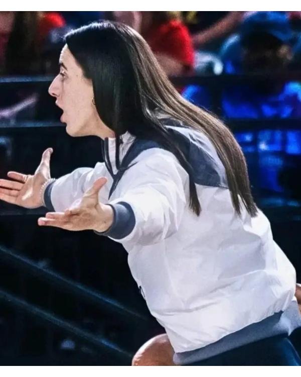 Caitlin Clark WNBA Playoffs Semifinal 2025 Windrunner Jacket Caitlin Clark WNBA Playoffs Semifinal 2025 Windrunner Jacket