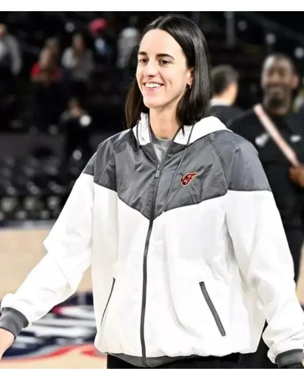 Caitlin Clark WNBA Playoffs Semifinal 2025 Windrunner Jacket Caitlin Clark WNBA Playoffs Semifinal 2025 Windrunner Jacket