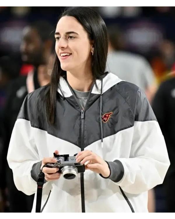 Caitlin Clark WNBA Playoffs Semifinal 2025 Windrunner Jacket Caitlin Clark WNBA Playoffs Semifinal 2025 Windrunner Jacket