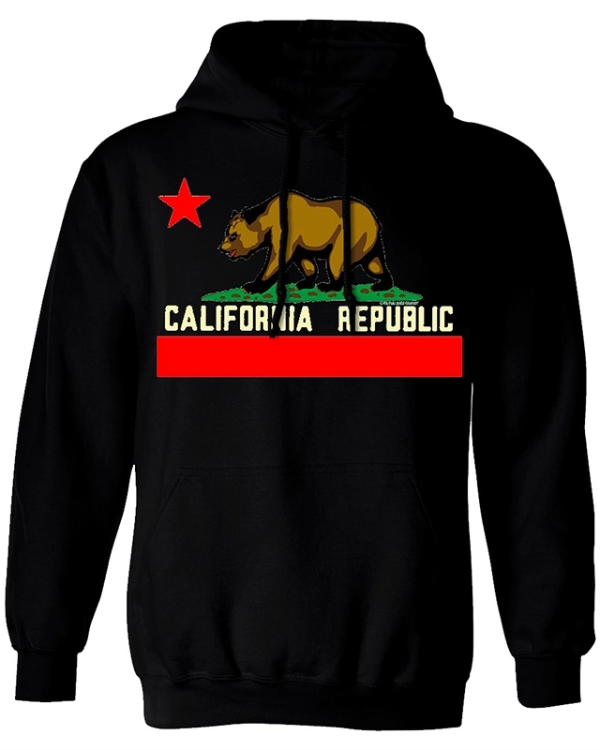 California Republic Pullover Hoodie California Republic Pullover Hoodie