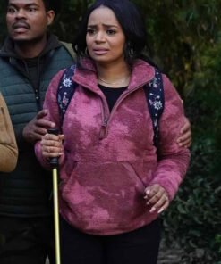 Call Me Kat S03 Kyla Pratt Tie Dye Fleece Sweater