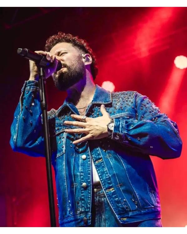 Calum Milan Concert 2025 Denim Jacket Calum Milan Concert 2025 Denim Jacket
