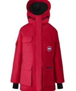 Canada Goose Fence Red Hooded Jacket