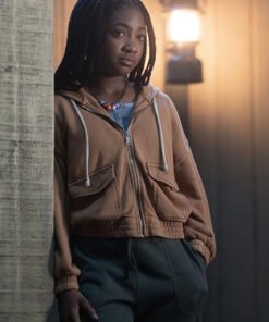 Chase Percy Jackson And The Olympians 2023 Leah Jeffries Brown Jacket