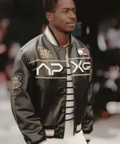 F1 Movie Damson Idris APXGP Varsity Jacket