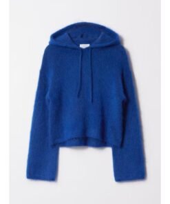 Brassic S07 Michelle Keegan Blue Knitted Hoodie