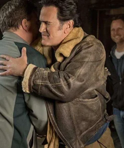 Ash vs Evil Dead Bruce Campbell Shearling Jacket