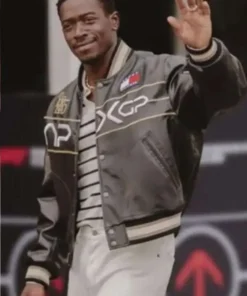 F1 Movie Damson Idris APXGP Varsity Jacket
