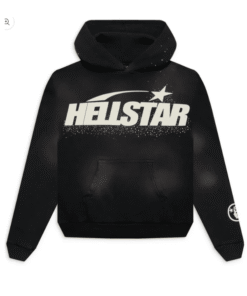 Hellstar Glitter Uniform Hoodie Black