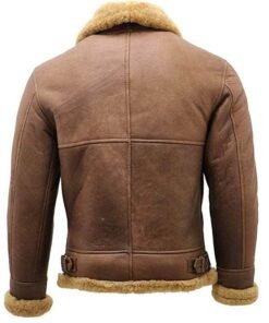 WWII Flight Aviator Bomber Shearling Jacket