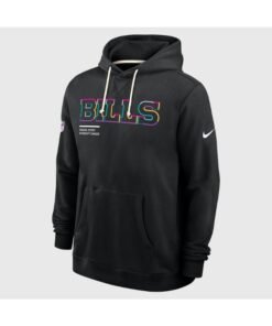 Buffalo Bills 2025 Black Crucial Catch Hoodie