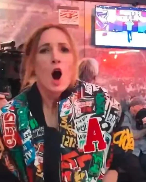 Becky Lynch SummerSlam 2025 Backstage Jacket Becky Lynch SummerSlam 2025 Backstage Jacket