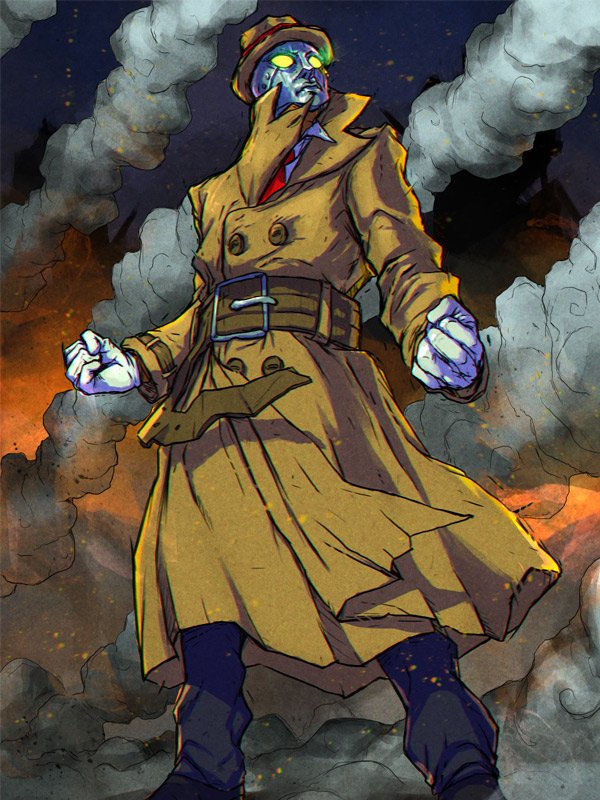 Q Street Fighter Beige Trench Coat Q Street Fighter Beige Trench Coat