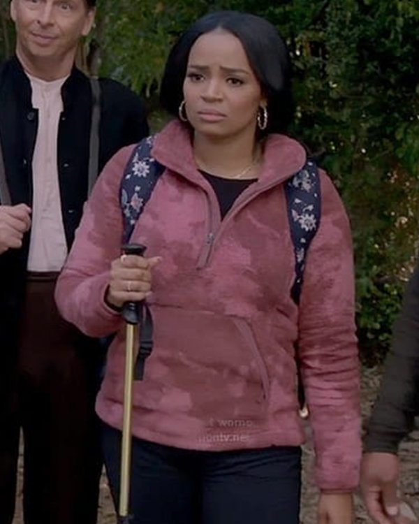 Call Me Kat S03 Kyla Pratt Tie Dye Fleece Sweater Call Me Kat S03 Kyla Pratt Tie Dye Fleece Sweater