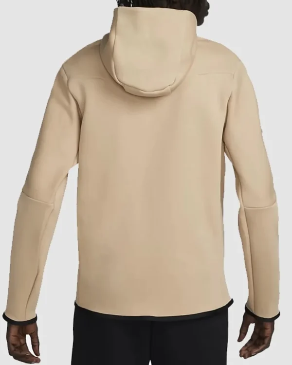 Barcelona Tech Windrunner Beige Soccer Hoodie Barcelona Tech Windrunner Beige Soccer Hoodie