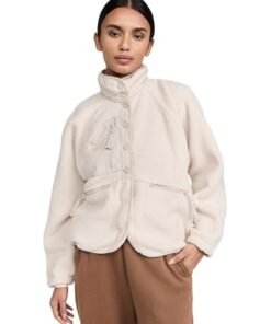 Battle Camp S01 Avori Strip Sherpa Jacket