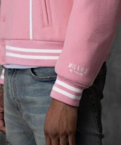Caught In The Act Double Life Tamar Braxton Pink Varsity Jacket