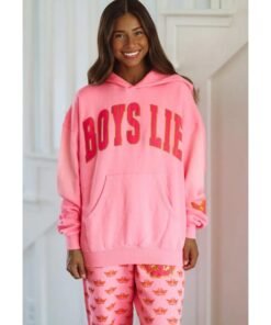 Boys Lie Pink Hoodie
