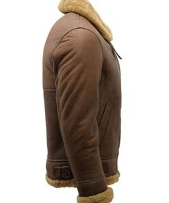 WWII Flight Aviator Bomber Shearling Jacket