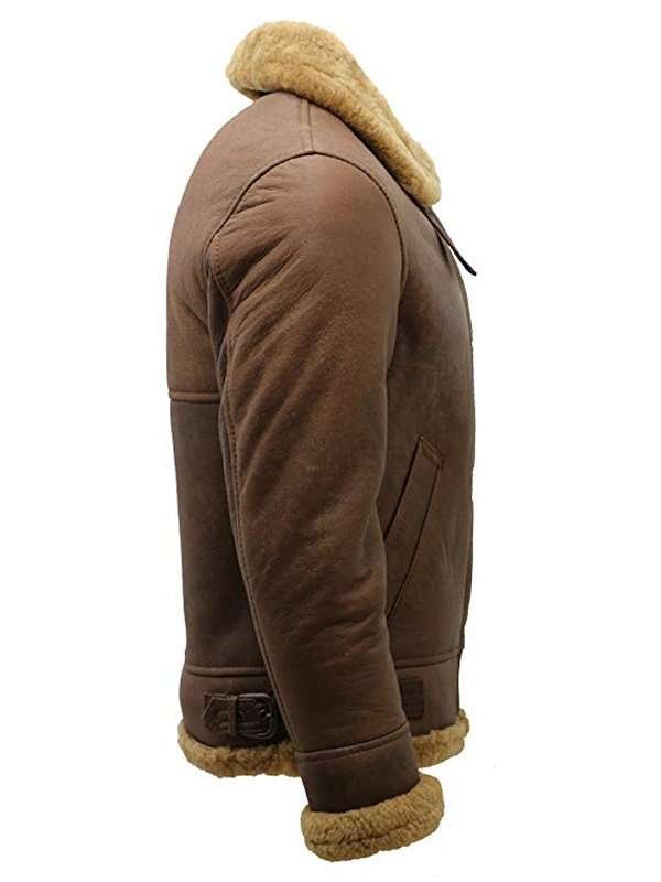 WWII Flight Aviator Bomber Shearling Jacket WWII Flight Aviator Bomber Shearling Jacket