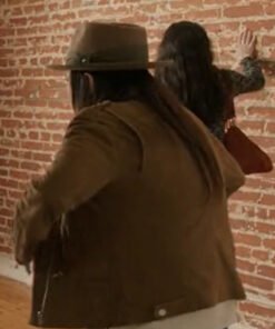Better Things Season 5 Pamela Adlon Suede Jacket