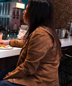Better Things Season 5 Pamela Adlon Suede Jacket