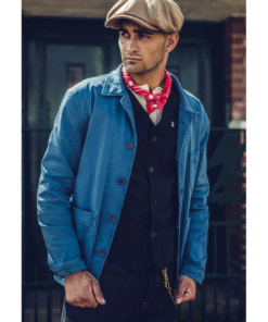 Blue Bolt Chore Jacket