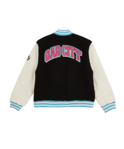 Gag City Black Varsity Jacket