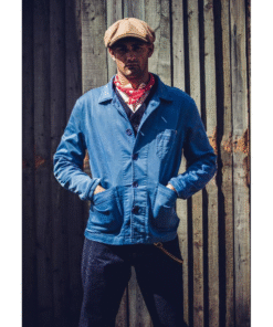 Blue Bolt Chore Jacket