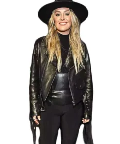 Lainey Wilson Country Power Players 2024 Fringe Leather Jacket