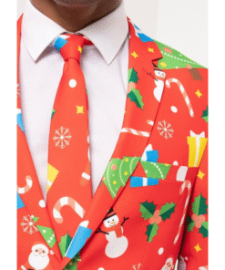 Festive Fun Red Christmas Suit