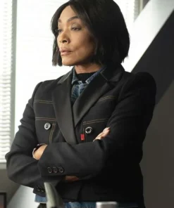 Athena Grant 9-1-1 S09 Cropped Jacket