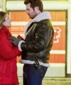 Beau Mirchoff The Finnish Line 2024 Black Leather Jacket