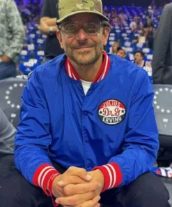 Bradley Cooper Blue Varsity Jacket