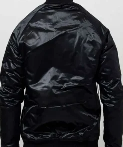 Charlotte Hornets Black Bomber Jacket