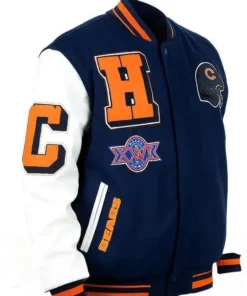 Chicago Bears Wool Fabric Varsity Jacket