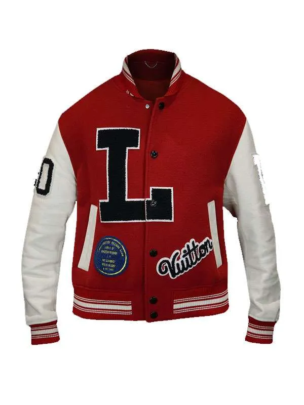 Pop Smoke Dreaming Red Varsity Jacket Pop Smoke Dreaming Red Varsity Jacket