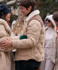 Gabriel Emily in Paris Season 4 Part 2 Puffer Jacket
