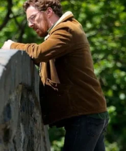 Benedict Cumberbatch Eric Shearling Brown Jacket