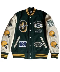 OVO Green Bay Packers Varsity Jacket