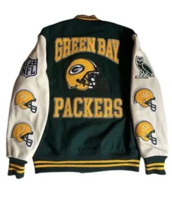 OVO Green Bay Packers Varsity Jacket