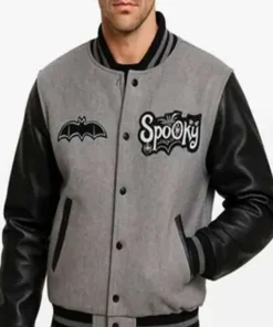 Halloween Spooky Varsity Jacket