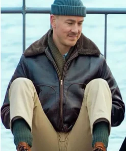 Albrecht Schuch I’m Not Stiller Leather Jacket