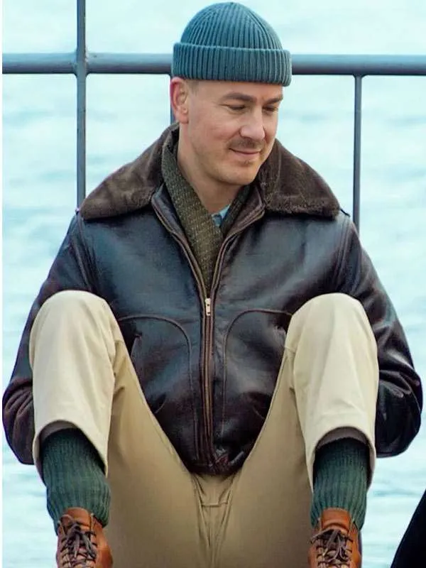 Albrecht Schuch I’m Not Stiller Leather Jacket Albrecht Schuch I’m Not Stiller Leather Jacket