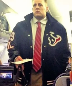 JJ Watt Houston Texans Varsity Jacket