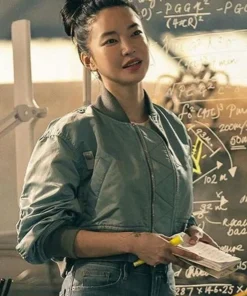 Kim Yoon-ji Lift 2024 Bomber Jacket