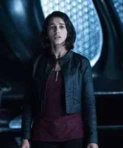 Power Rangers Kimberly Hart Leather Jacket