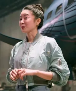 Kim Yoon-ji Lift 2024 Bomber Jacket