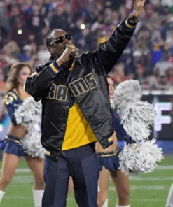 Snoop Dogg Los Angeles Rams Varsity Jacket